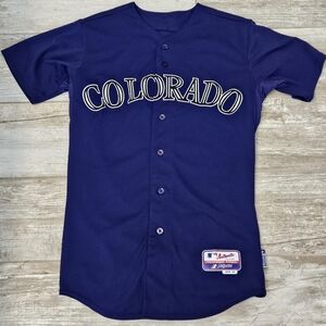 Authentic Colorado Rockies Jersey EUC